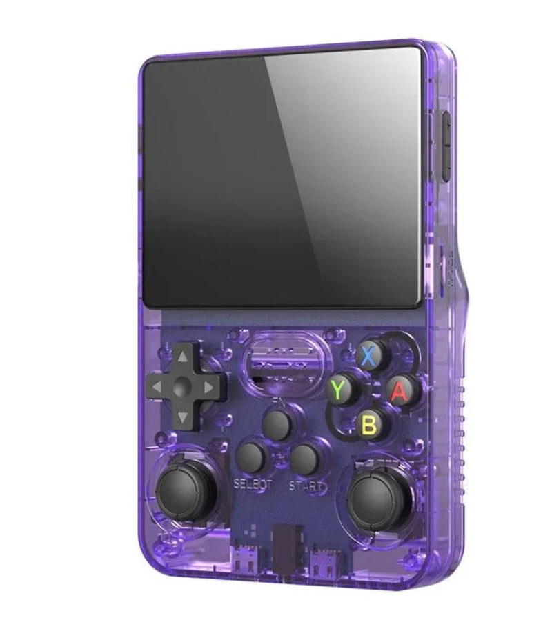 R36S Console Retro Portable Handheld Consola Gaming 3.5 Inch IPS Screen R36S 64G 128G Linux Mini Pocket Video Games